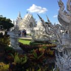 Thailand, weißer Tempel, Wat Rong Khun