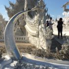 Thailand, weißer Tempel, Wat Rong Khun