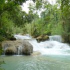 Laos, Wasserfälle, Kuang Si