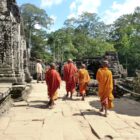 Kambodscha, Angkor Wat, Mönche