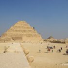 Ägypten, Kairo, Sakkara, Pyramide