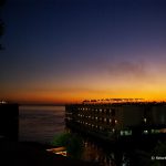 Ägypten, Nilkreuzfahrt, Schiff, Sonnenuntergang
