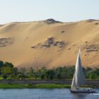Ägypten, Nilkreuzfahrt, Felukke