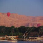 Ägypten, Nil, Ballon, Wüste