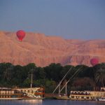 Ägypten, Nil, Ballon, Wüste