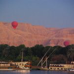 Ägypten, Nil, Ballon, Wüste
